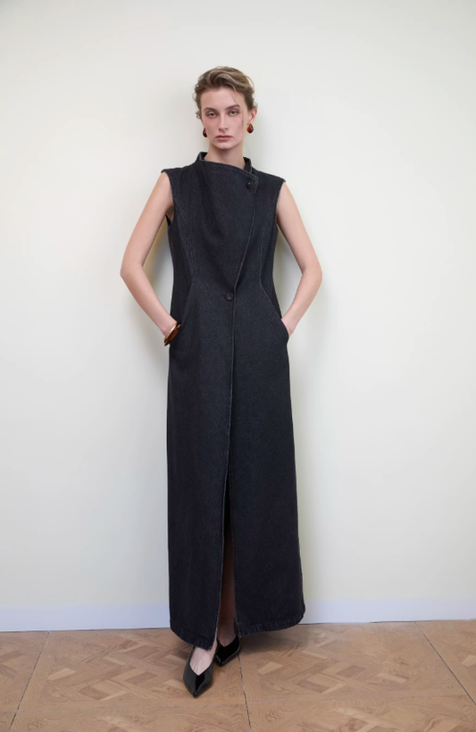 Shadowline – Longline Denim Vest